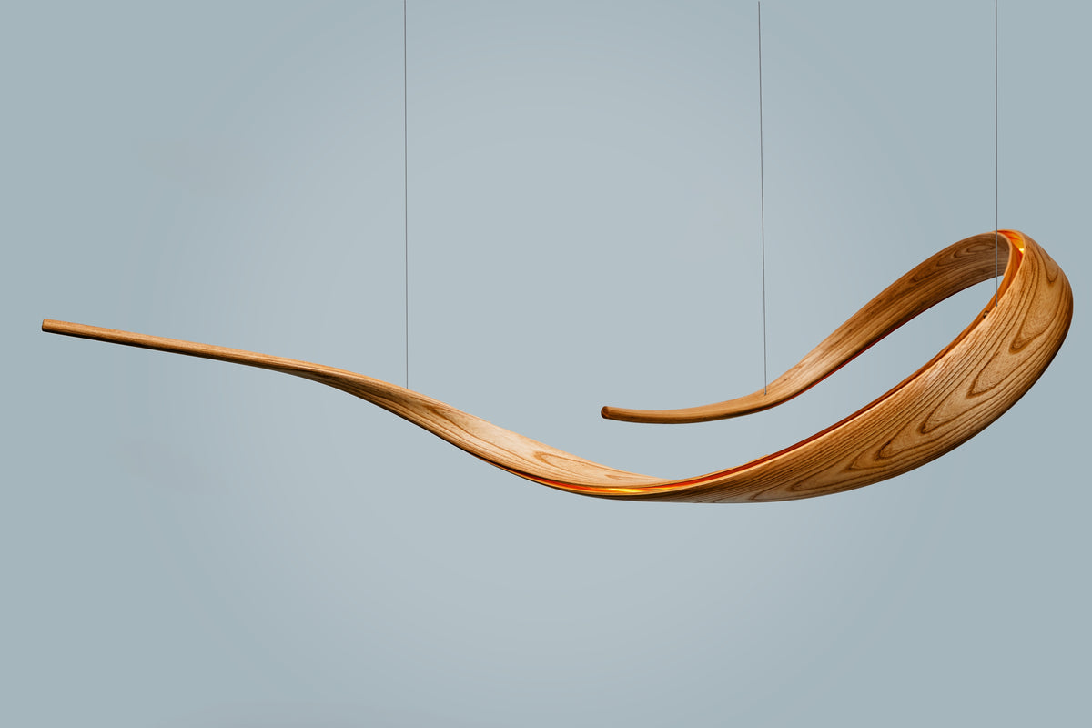 Suspended sculptural work by Adam Bentz