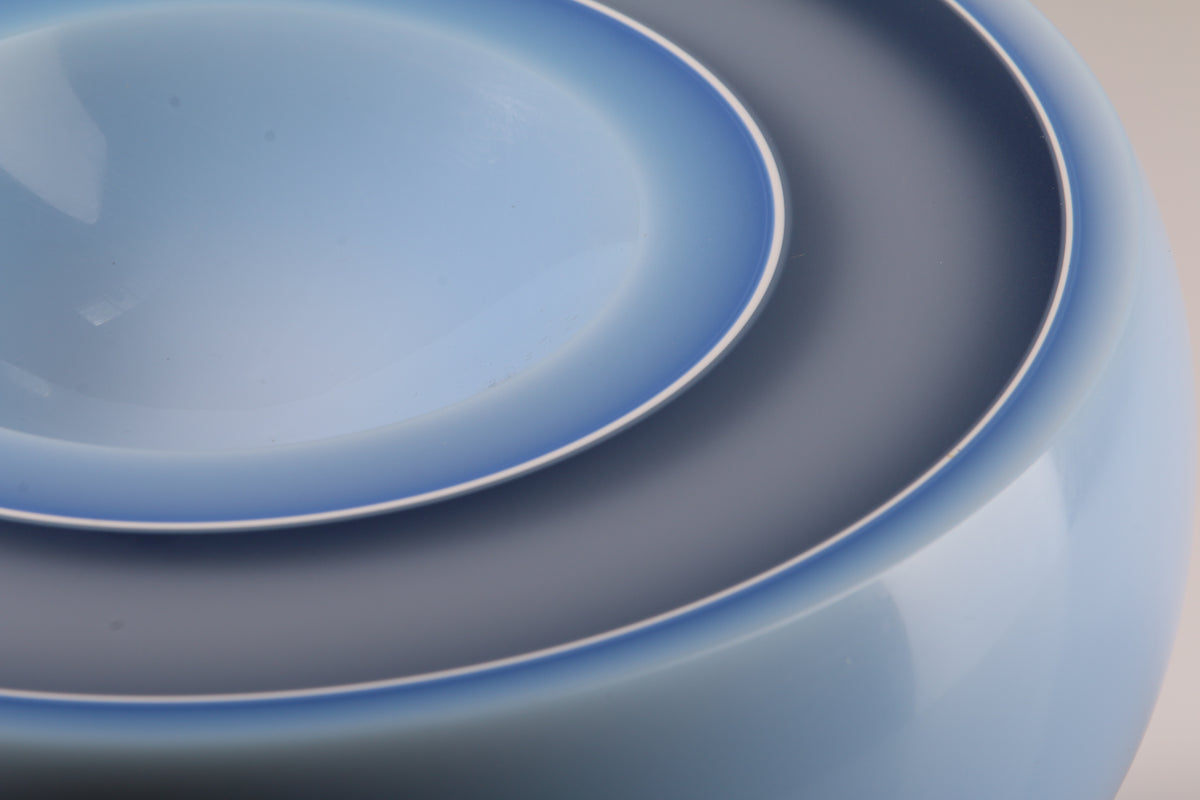 Peter Bowles, Kepler 341b, close detail of the glass surface and opening.